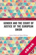 Cover of Gender and the Court of Justice of the European Union: A Critique of the 'Principle of Distinction' (eBook)