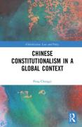 Cover of Chinese Constitutionalism in a Global Context
