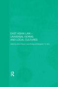 Cover of East Asian Law: Universal Norms and Local Cultures