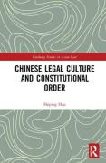 Cover of Chinese Legal Culture and Constitutional Order