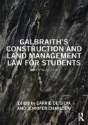 Cover of Galbraith's Construction and Land Management Law for Students