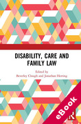 Cover of Disability, Care and Family Law (eBook)