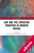 Cover of Law and the Christian Tradition in Modern Russia (eBook)