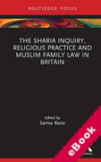 Cover of The Sharia Inquiry, Religious Practice and Muslim Family Law in Britain (eBook)