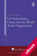 Cover of US Trade Policy, China and the World Trade Organisation (eBook)