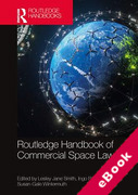 Cover of Routledge Handbook of Commercial Space Law (eBook)