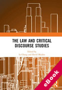 Cover of The Law and Critical Discourse Studies (eBook)