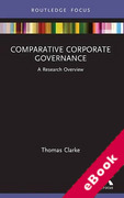 Cover of Comparative Corporate Governance: A Research Overview (eBook)