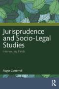 Cover of Jurisprudence and Socio-Legal Studies: Intersecting Fields