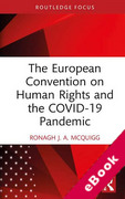 Cover of The European Convention on Human Rights and the COVID-19 Pandemic (eBook)