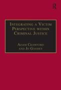 Cover of Integrating a Victim Perspective within Criminal Justice: International Debates