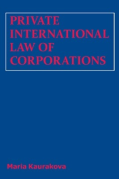 Cover of Private International Law of Corporations