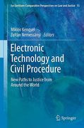 Cover of Electronic Technology and Civil Procedure: New Paths to Justice from Around the World