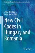 Cover of New Civil Codes in Hungary and Romania