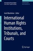 Cover of Human Rights Institutions, Tribunals, and Courts: Legacy and Promise
