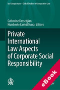 Cover of Private International Law Aspects of Corporate Social Responsibility (eBook)