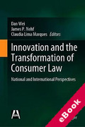 Cover of Innovation and the Transformation of Consumer Law: National and International Perspectives (eBook)