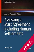 Cover of Assessing a Mars Agreement Including Human Settlements (eBook)