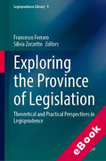 Cover of Exploring the Province of Legislation: Theoretical and Practical Perspectives in Legisprudence (eBook)