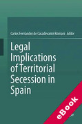 Cover of Legal Implications of Territorial Secession in Spain (eBook)