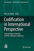Cover of Codification in International Perspective: Selected Papers from the 2nd IACL Thematic Conference