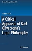 Cover of A Critical Appraisal of Karl Olivecrona's Legal Philosophy