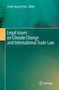 Cover of Legal Issues on Climate Change and International Trade Law