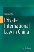 Cover of Private International Law in China