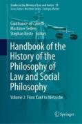 Cover of Handbook of the History of the Philosophy of Law and Social Philosophy, Volume 2: From Kant to Nietzsche