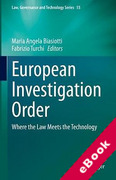 Cover of European Investigation Order: Where the Law Meets the Technology (eBook)