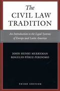 Cover of The Civil Law Tradition: An Introduction to the Legal Systems of Western Europe and Latin America