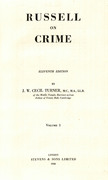 Cover of Russell on Crime