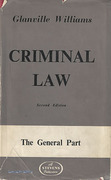 Cover of Criminal Law: The General Part 2nd ed