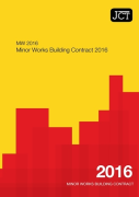 Cover of JCT Minor Works Building Contract 2016: (MW)