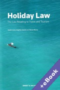 Cover of Holiday Law: The Law Relating to Travel and Tourism (Book &#38; eBook Pack)