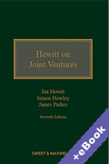 Cover of Hewitt on Joint Ventures (Book &#38; eBook Pack)