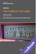 Cover of Morris: The Conflict of Laws (Book &#38; eBook Pack)