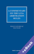 Cover of A Commentary on the LCIA Arbitration Rules (Book &#38; eBook Pack)