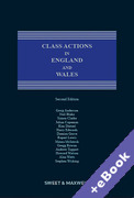 Cover of Class Actions in England and Wales (Book &#38; eBook Pack)