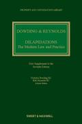 Cover of Dilapidations: The Modern Law and Practice 7th ed: 1st Supplement