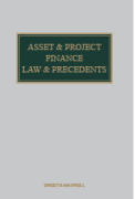 Cover of Asset and Project Finance: Law and Precedents Looseleaf