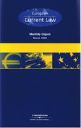 Cover of European Current Law