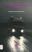 Cover of Commercial Vehicle Law: A Guide for Advocates and Operators