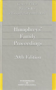 Cover of Humphreys Family Proceedings