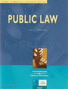 Cover of Public Law Textbook