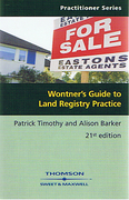 Cover of Wontner's Guide to Land Registry Practice