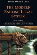 Cover of Smith, Bailey and Gunn on the Modern English Legal System
