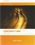 Cover of Contract Law Textbook