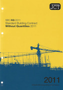Cover of JCT Standard Building Contract Without Quantities 2011: (SBC/XQ)