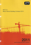 Cover of JCT Minor Works Building Contract 2011: (MW)